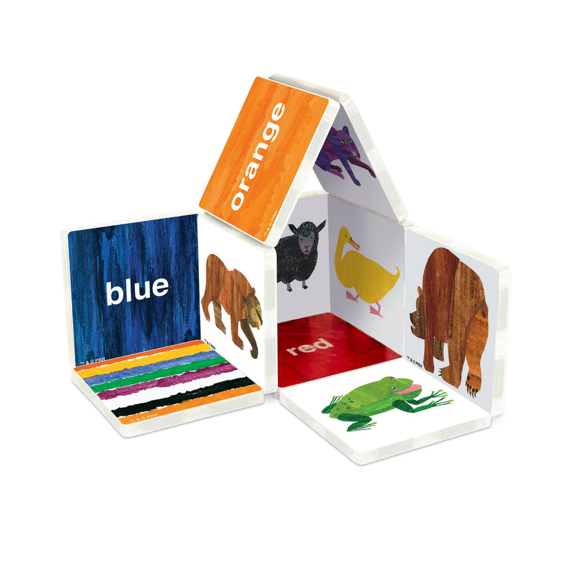 Eric Carle Brown Bear & Polar Bear Magnetic Tiles Combo Set