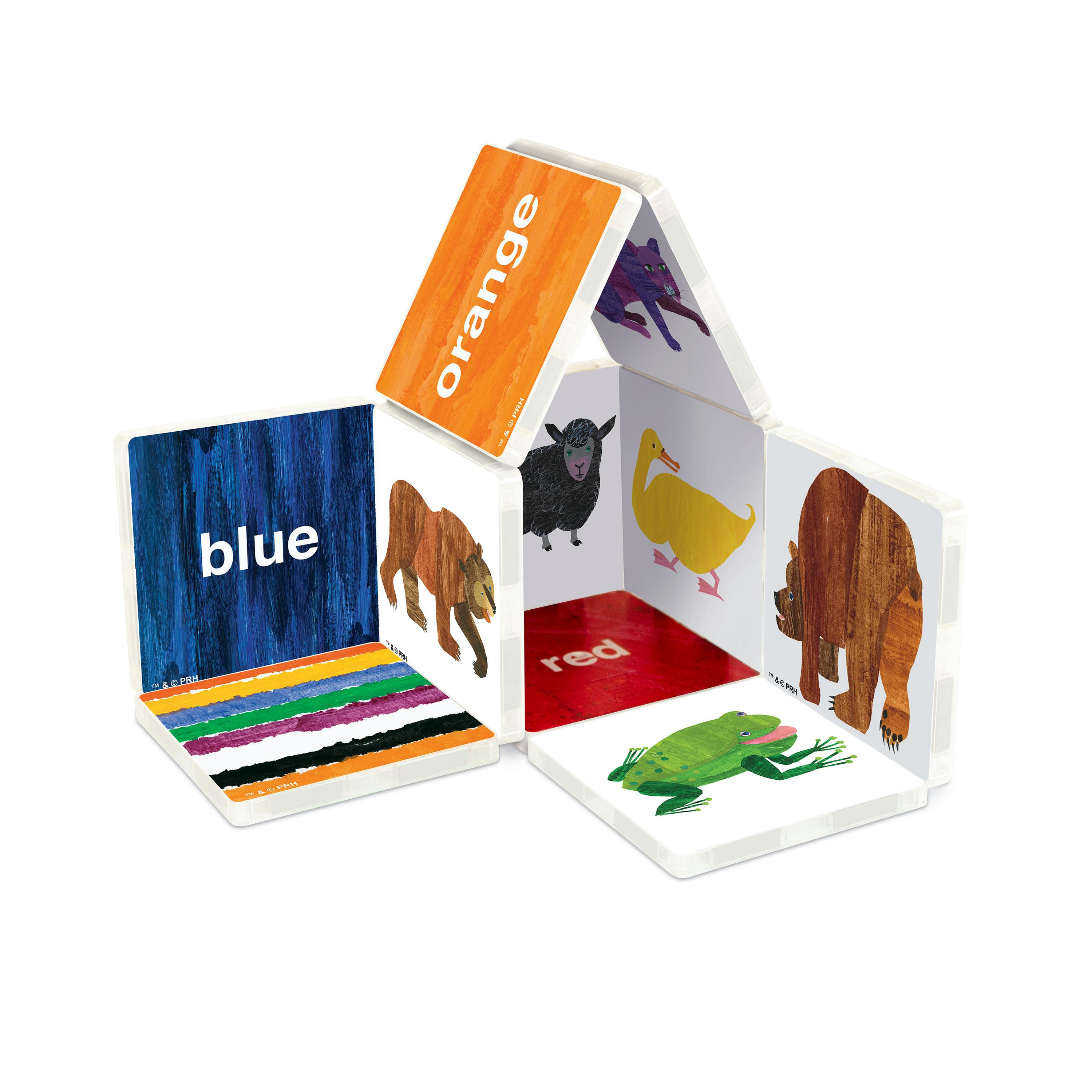 Eric Carle Brown Bear & Polar Bear Magnetic Tiles Combo Set