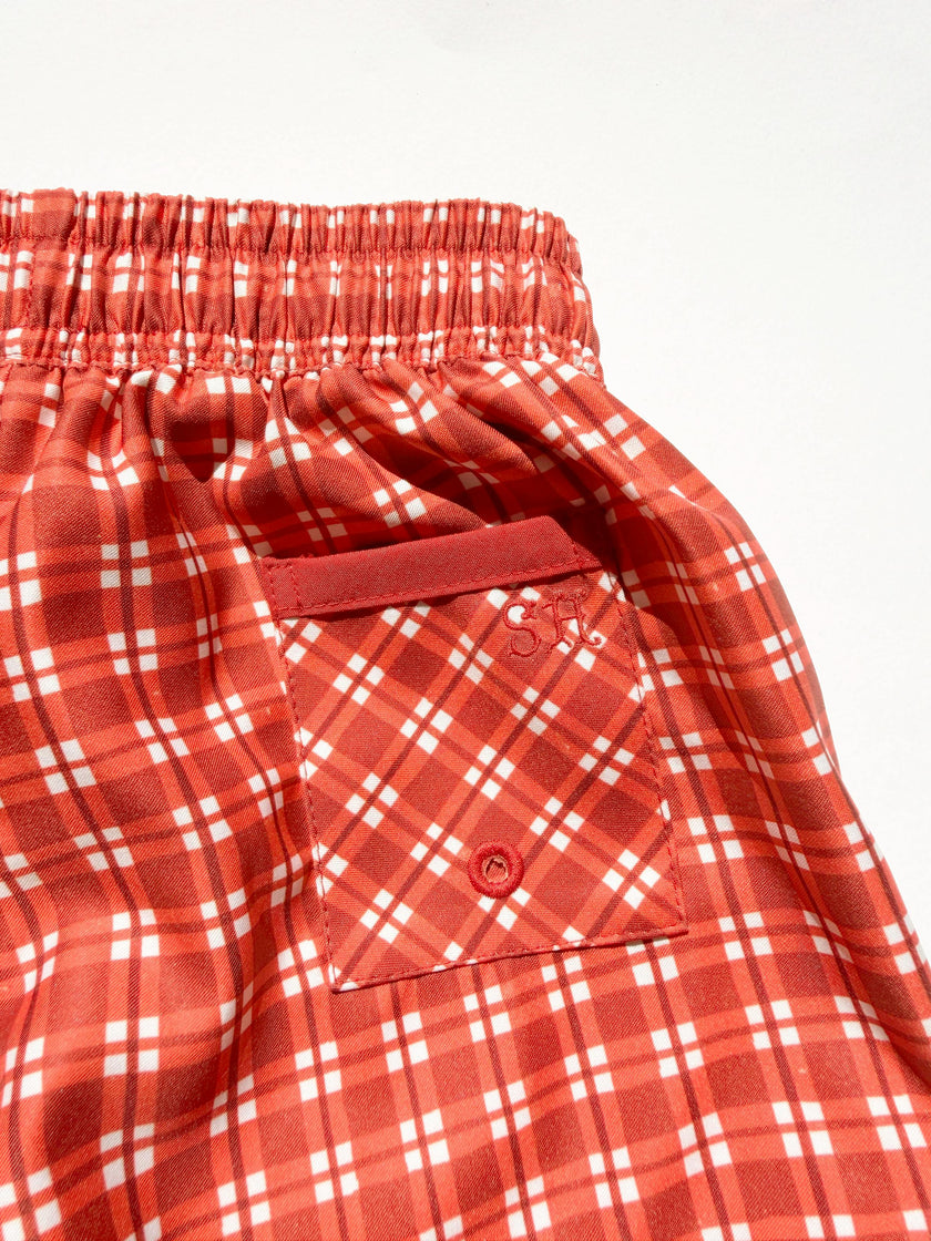 Talmadge Trunk | Cherry Check