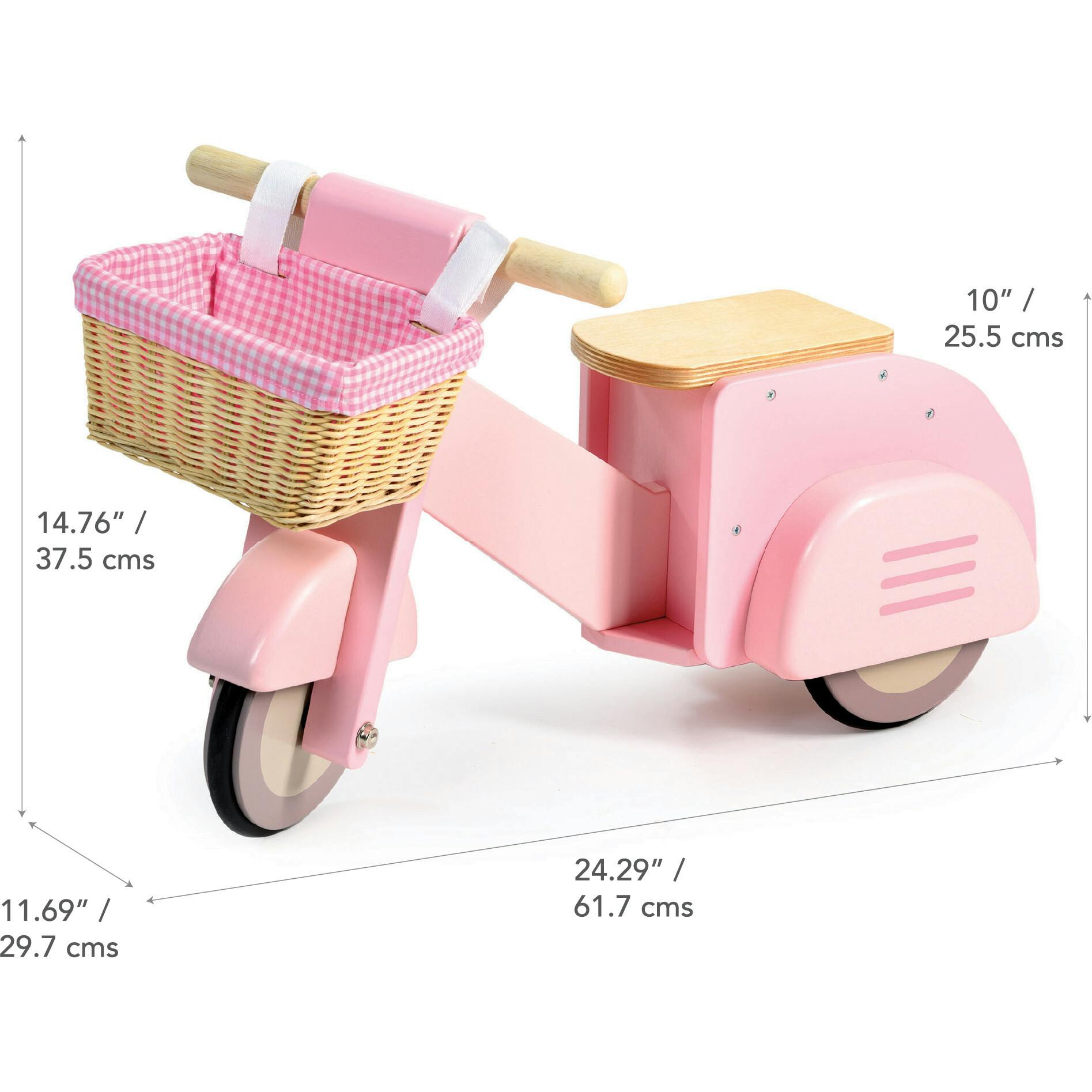 Scooter with Basket
