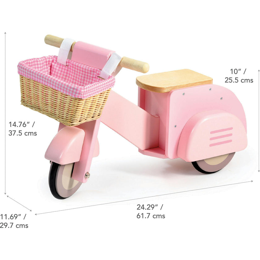 Scooter with Basket