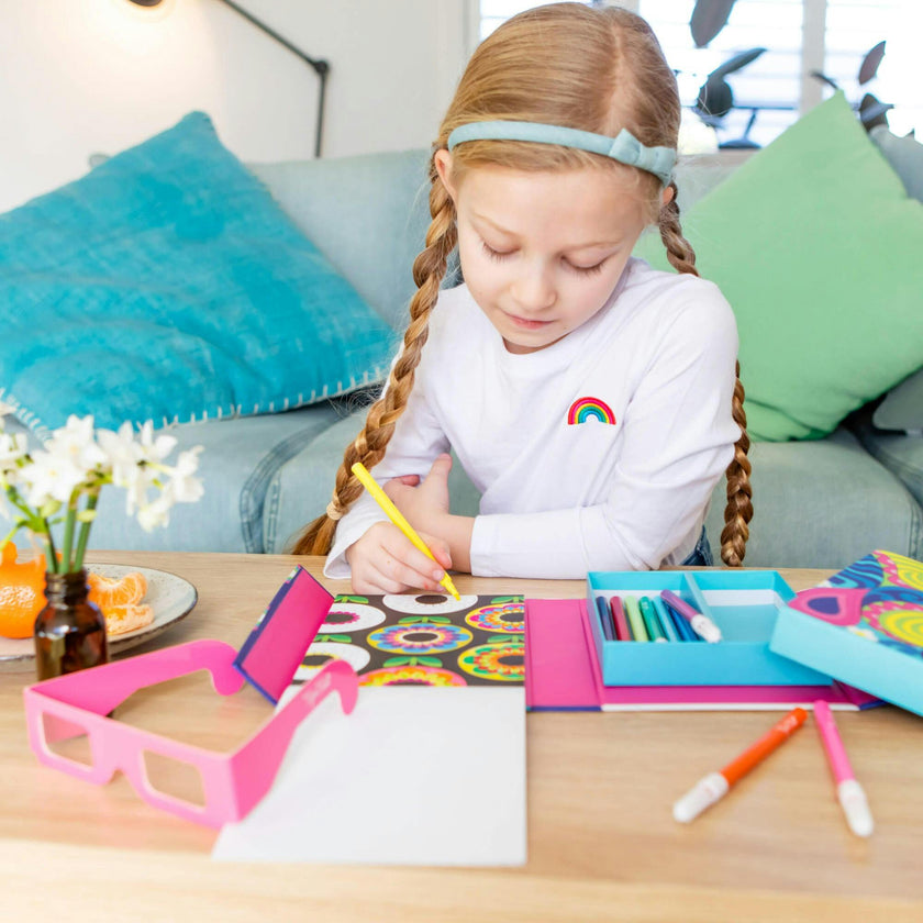 Tribe: 3D Coloring Set - Rainbow Dreams Activity Set