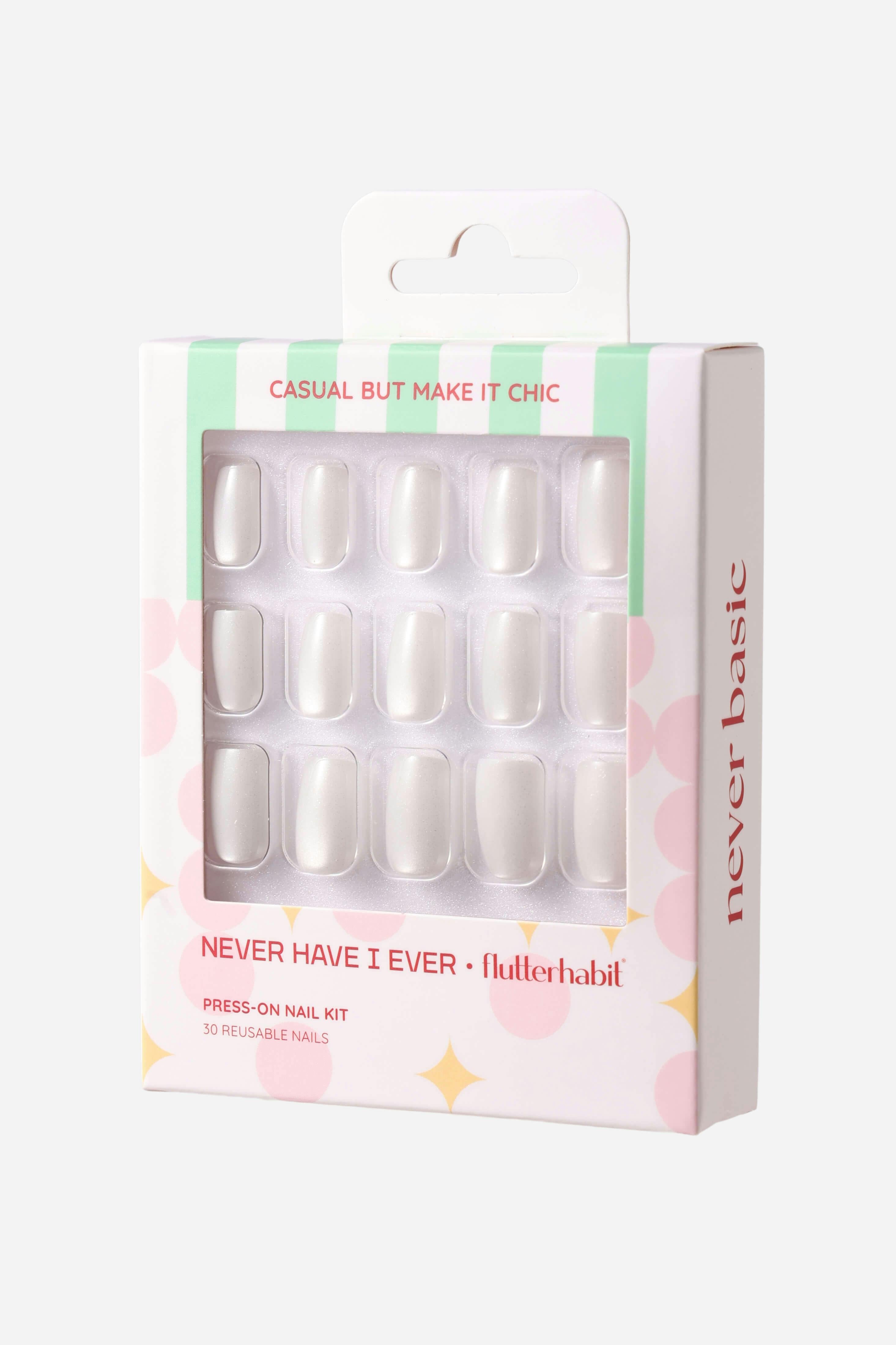 Casual But Make It Chic - Square Press-On Nails