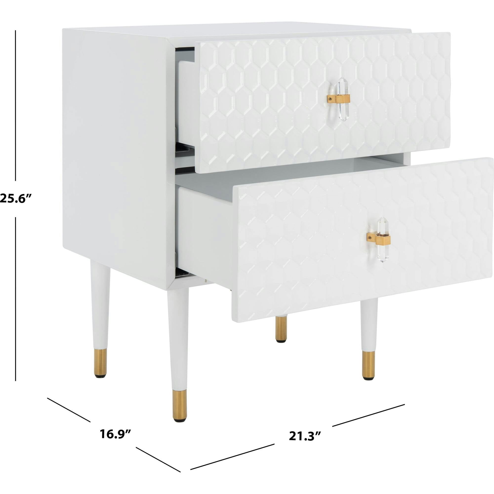 Neptune 2-Drawer Side Table