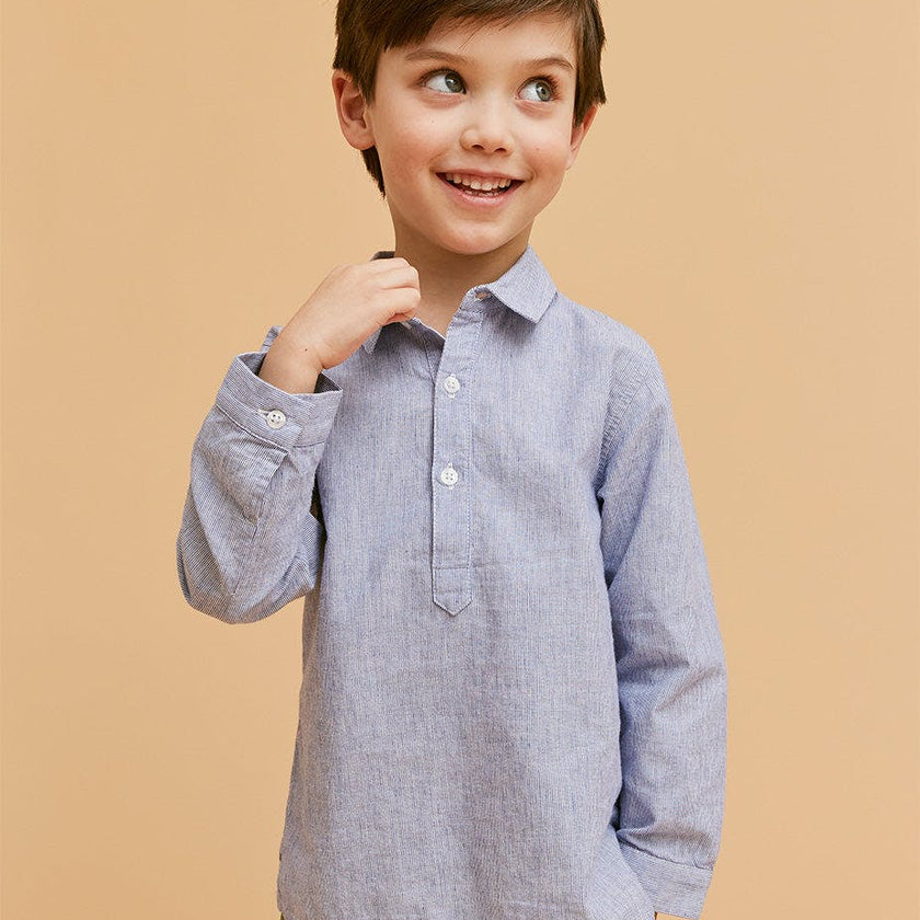 Kaftan Linen Cotton Shirt