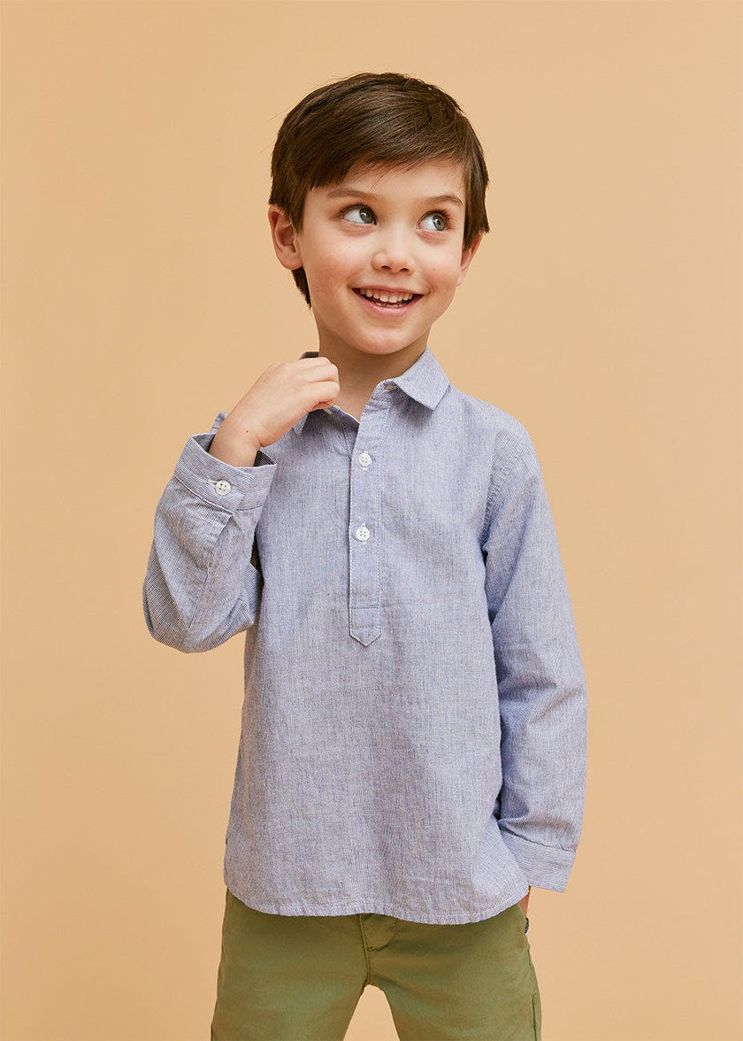 Kaftan Linen Cotton Shirt