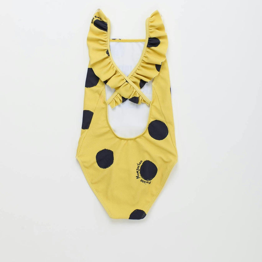 DOTS SWIMSUIT YELLOW