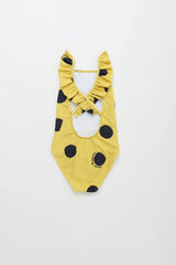 DOTS SWIMSUIT YELLOW