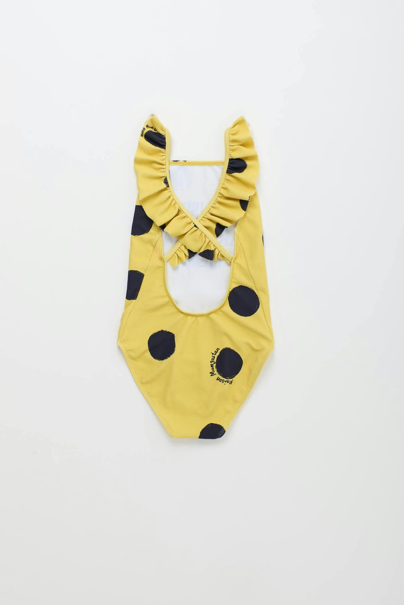 DOTS SWIMSUIT YELLOW