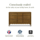 Namesake Ambrosia 9-Drawer Wide Assembled Dresser (56")