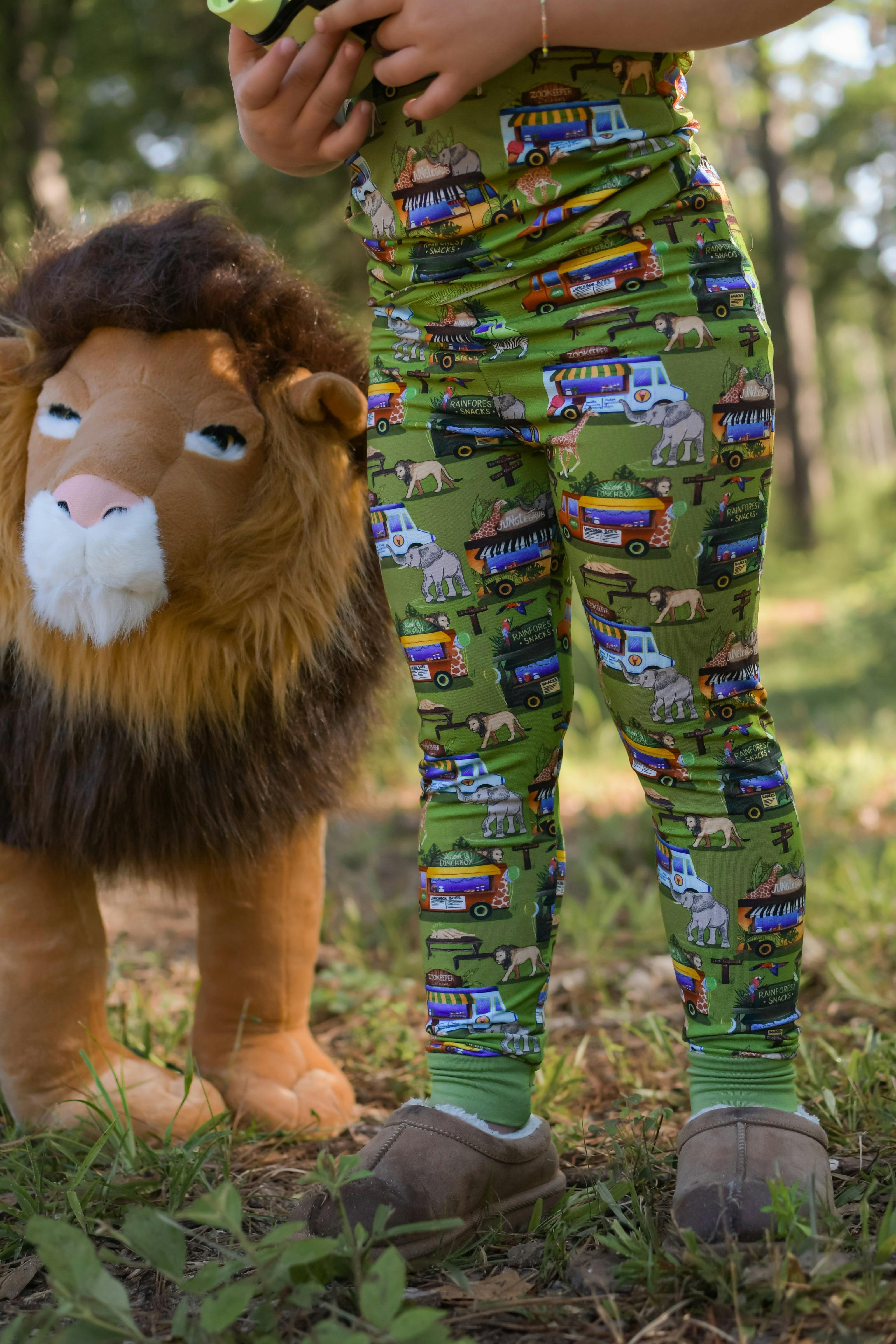 Wild Card Short Sleeve Pajama Set