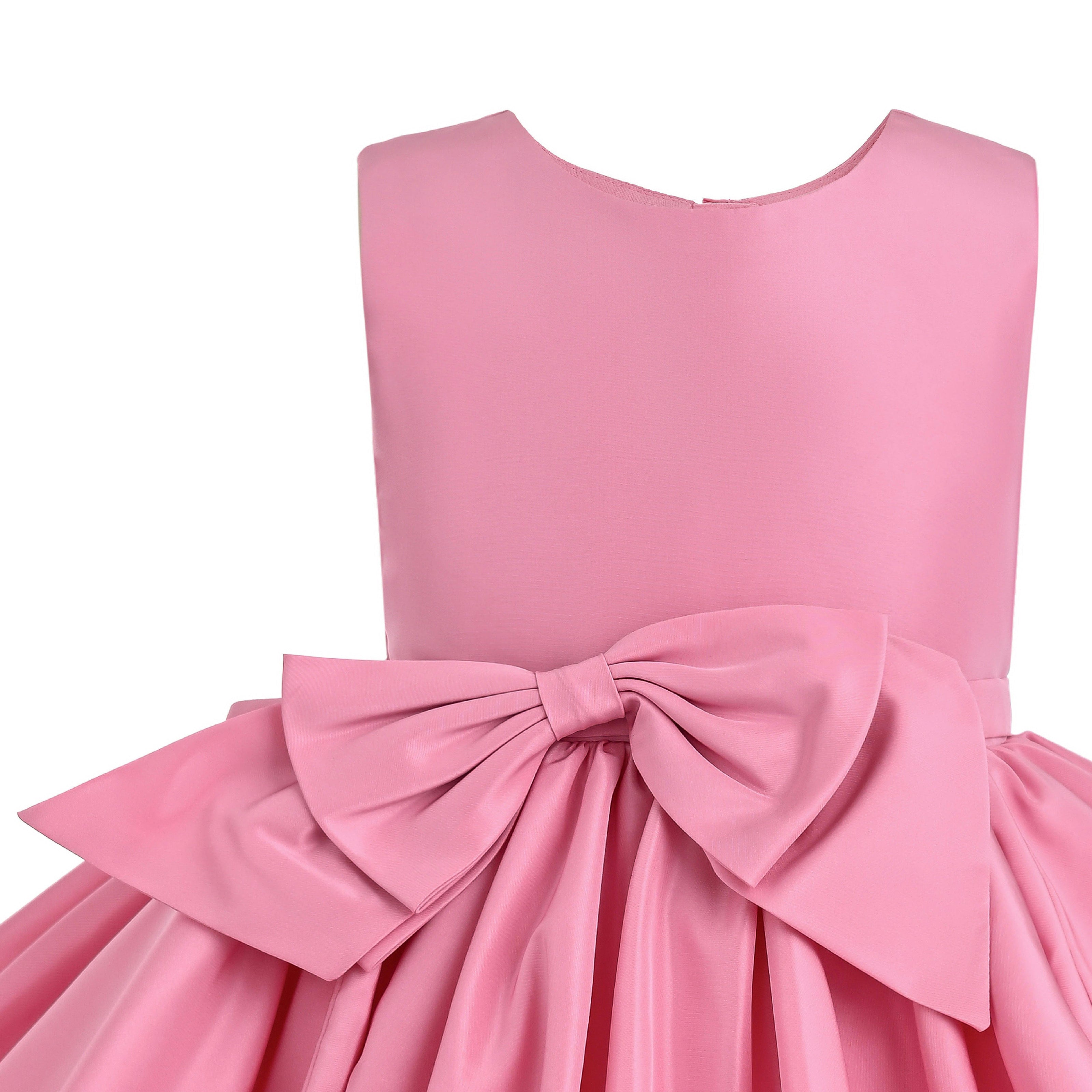 Rose Kalina Tulle Pleated Dress