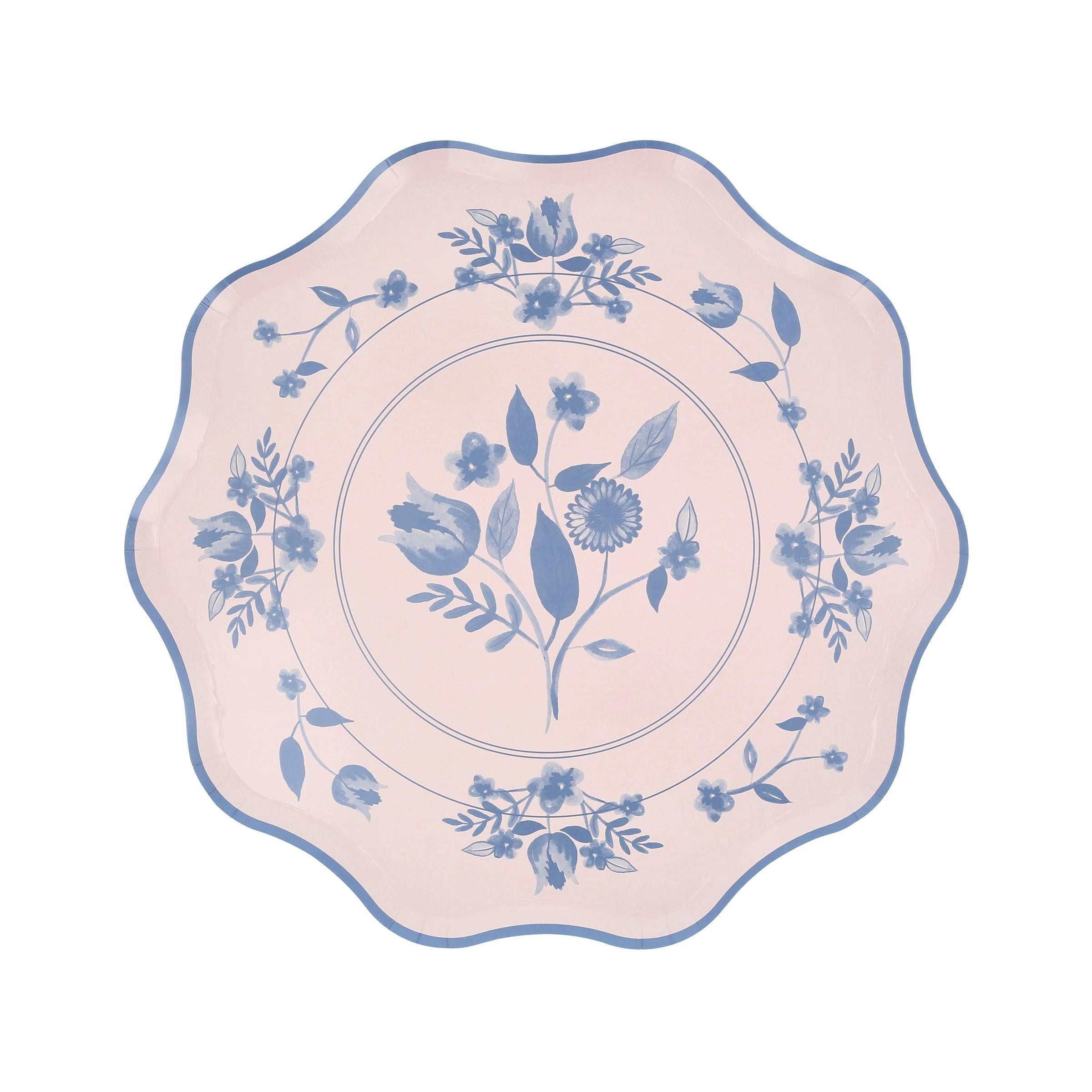 Vintage Botanical Side Plates