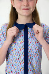 Girls Sailor Flag Romper