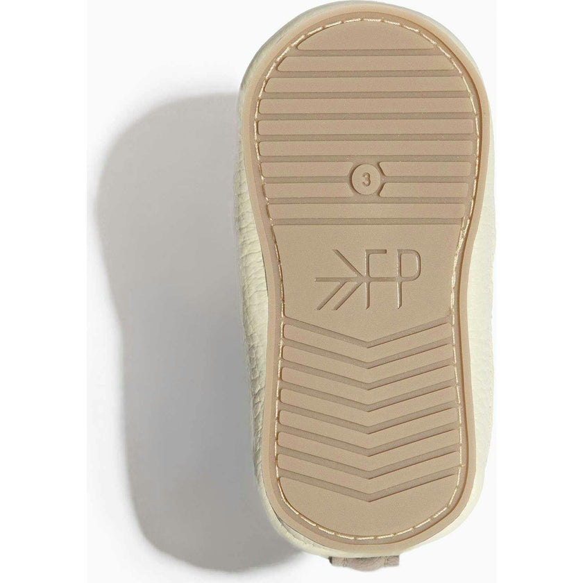 Platinum Slip On Baby Shoe