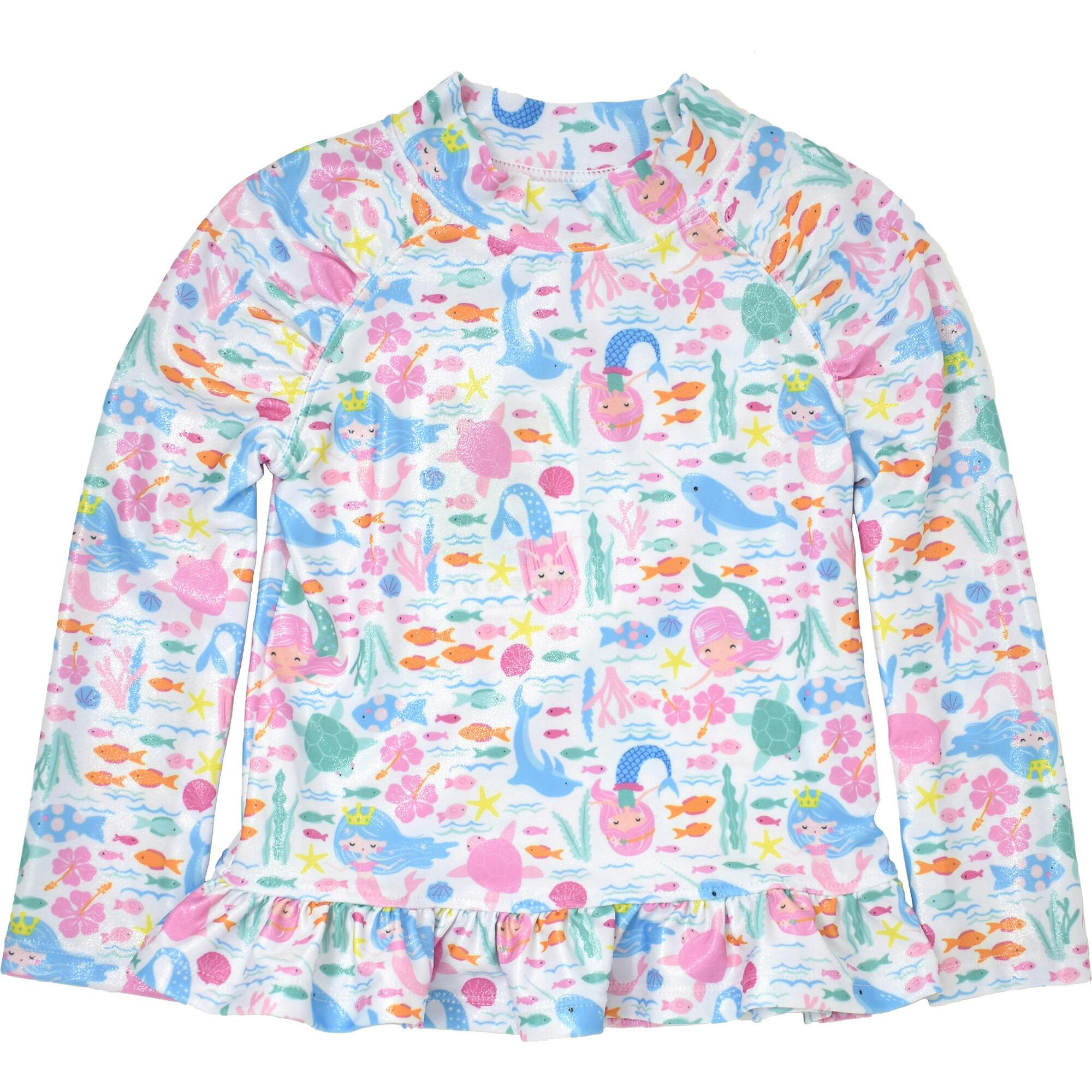 UPF 50+ Ruffle Rash Guard (Recycled)