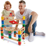 Quadrilla Wooden Marble Run DIY Construction