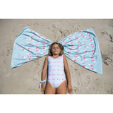 Ice cream dream large beach towel