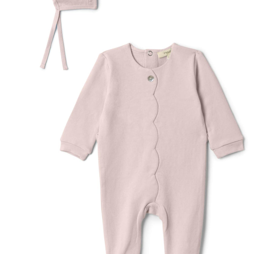 Cotton Scallop Onesie