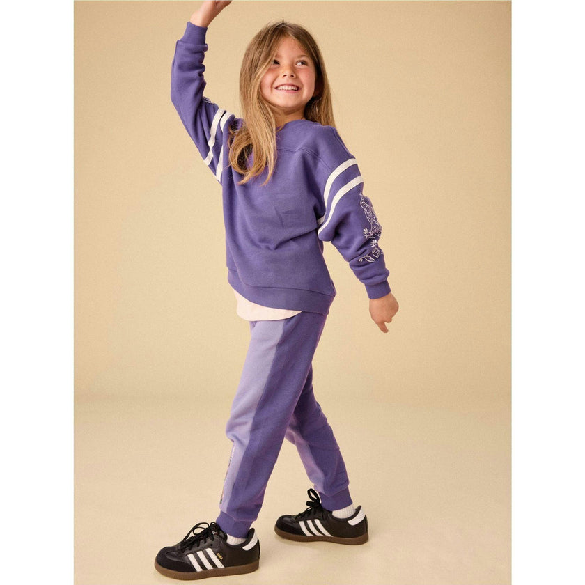 Sporty Sleeve Popover, Purple