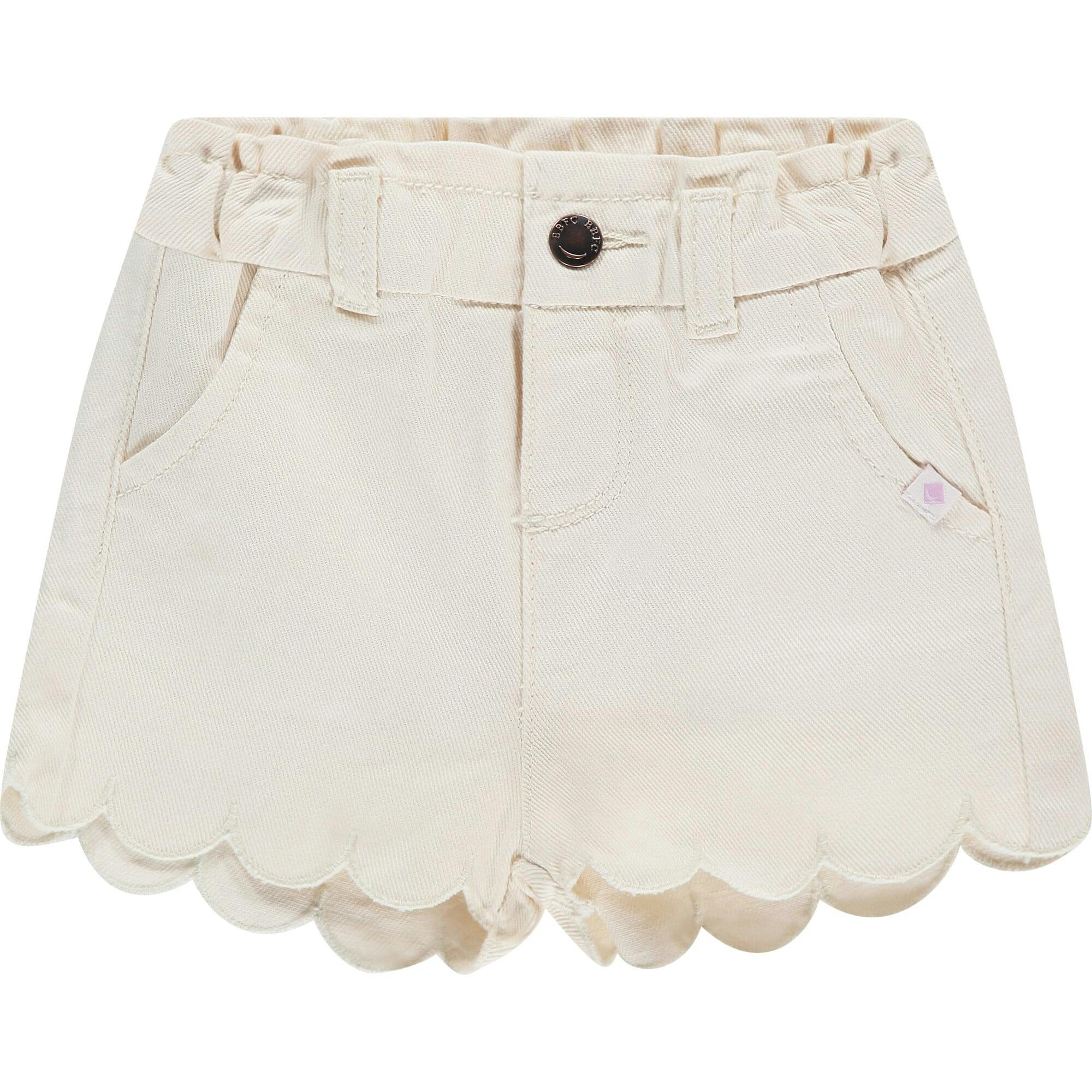 Scalloped Edge Shorts