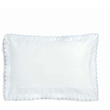 Picnic Gingham Toddler Pillow - Blue