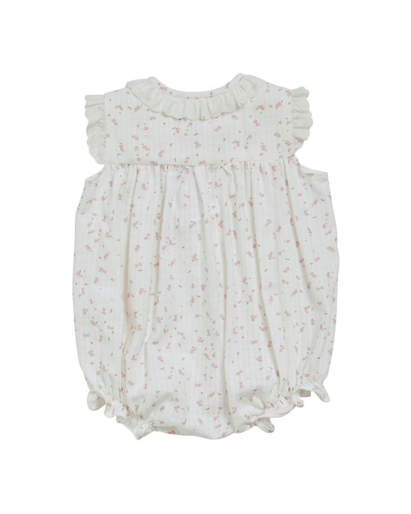 Arabelle Romper Jacquard Pink