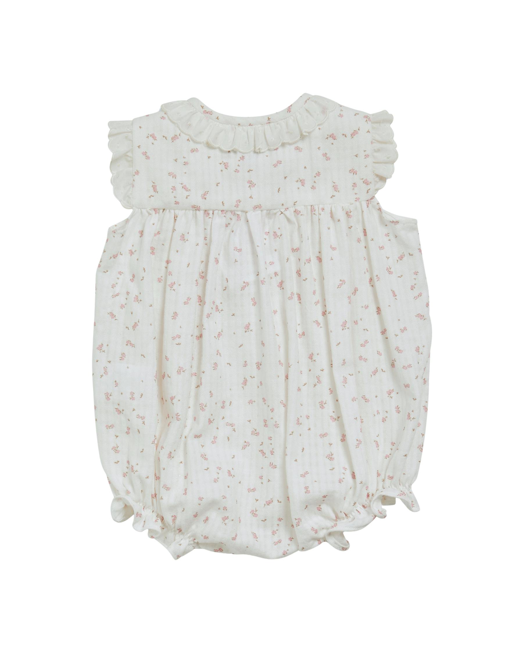 Arabelle Romper Jacquard Pink