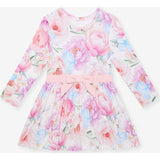 Dominique Bow Twirl Bodysuit Dress