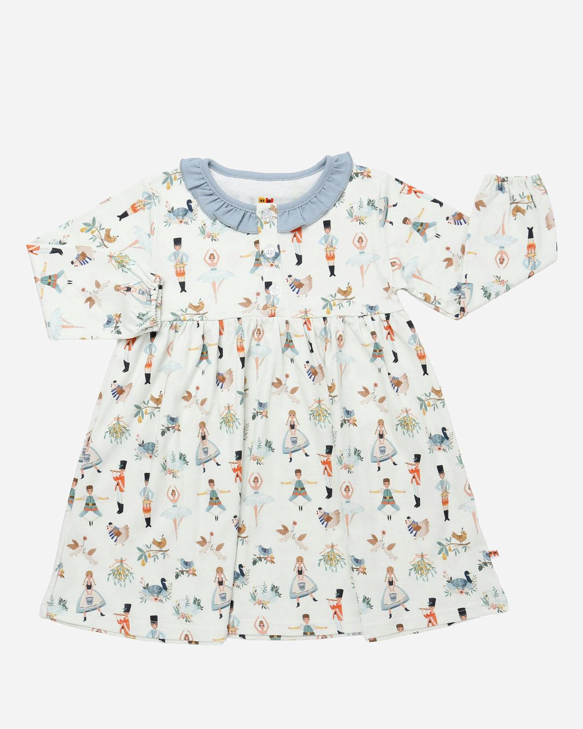 BB Button LS Dress