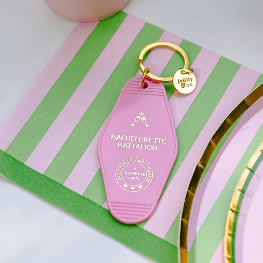 Camp Bachelorette Bachelorette Battalion Keychain
