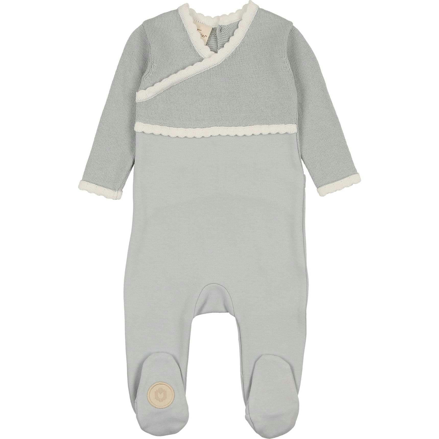 Classic Wrap Footie Blue Dawn