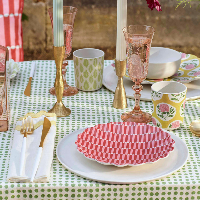 Meri Meri x Molly Mahon Patterned Reusable Cups