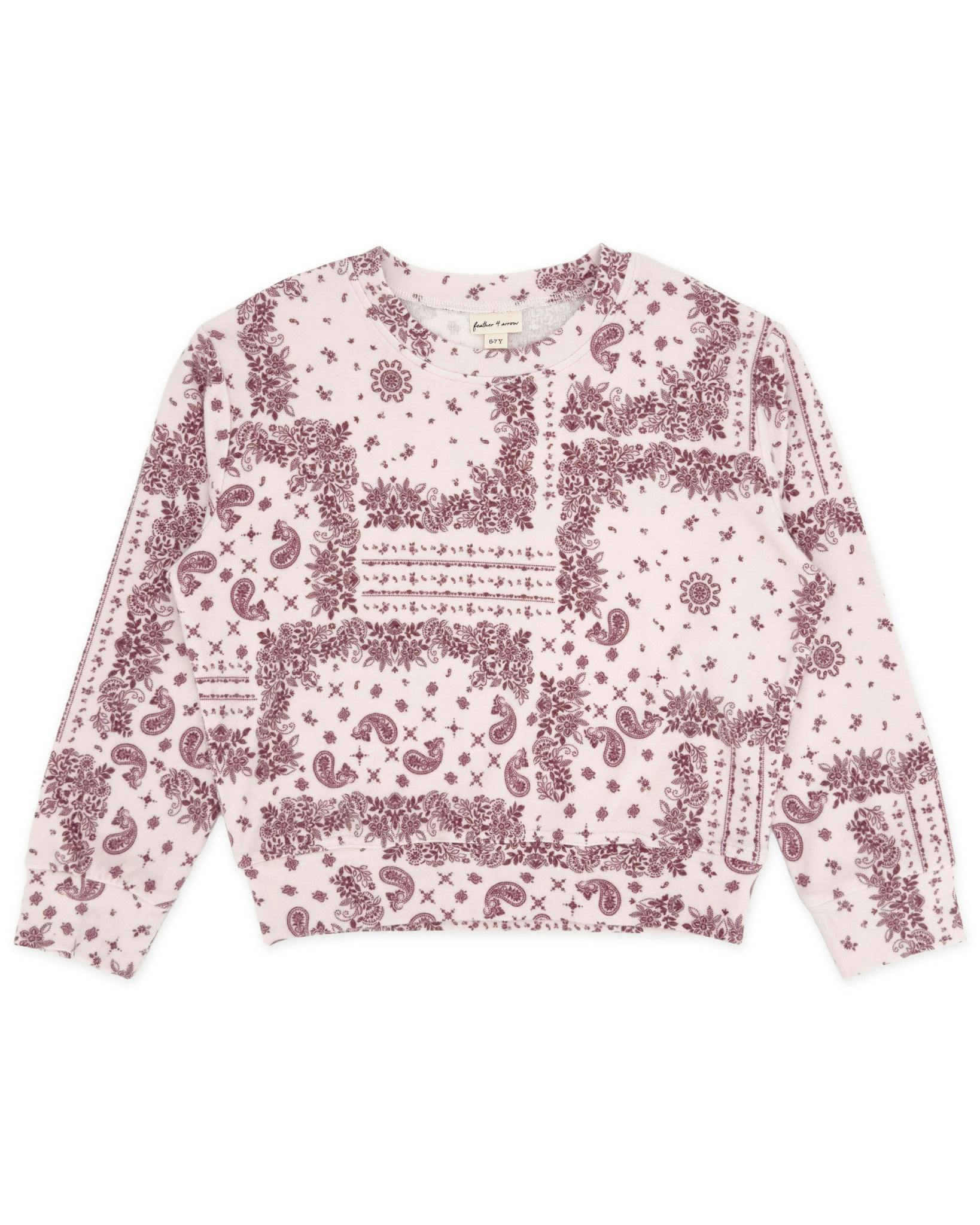 Luna Bandana Hacci Top - Pink Marshmallow