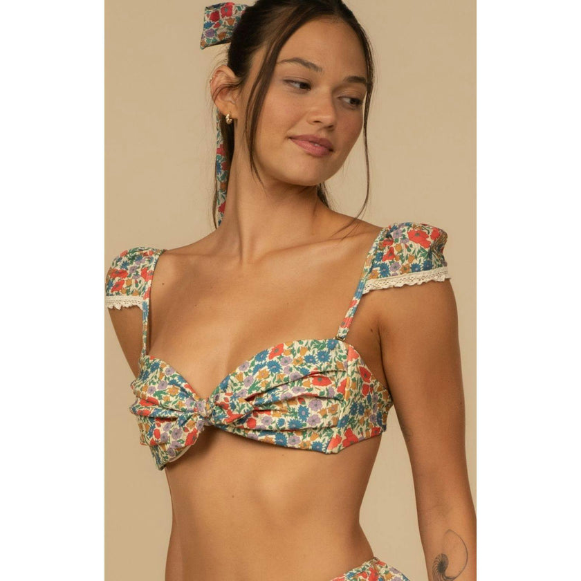 Cabana Bikini Top w/Trim