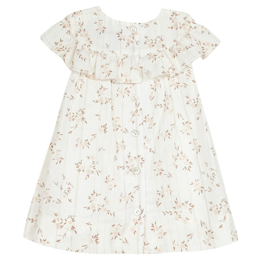 Ditsy Floral Ruffled Baby Dress