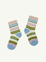 children's socks - pastel stripes