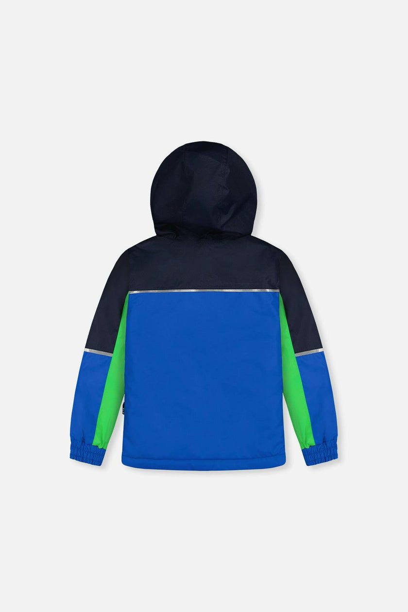 Light Weight Two Piece Chill Snowsuit Royal Blue and Green