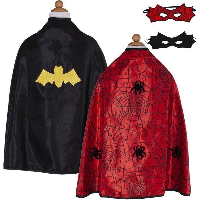 Spider Bat Reversible Cape and Mask