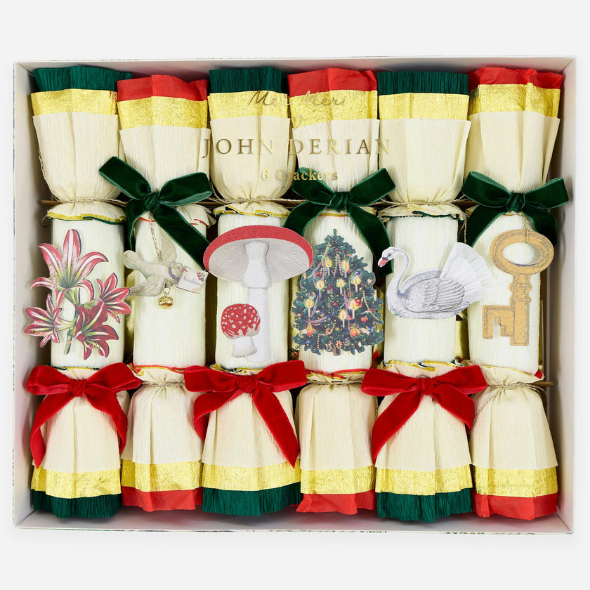 Meri Meri x John Derian Christmas Crackers