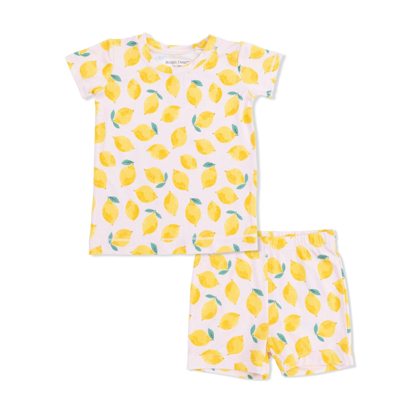 Sunny Lemons - Loungewear Short Set