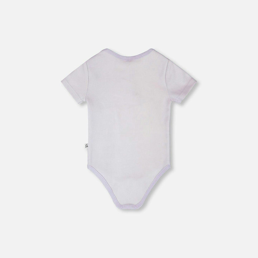 Evolutive Cotton Rib Jersey Onesie
