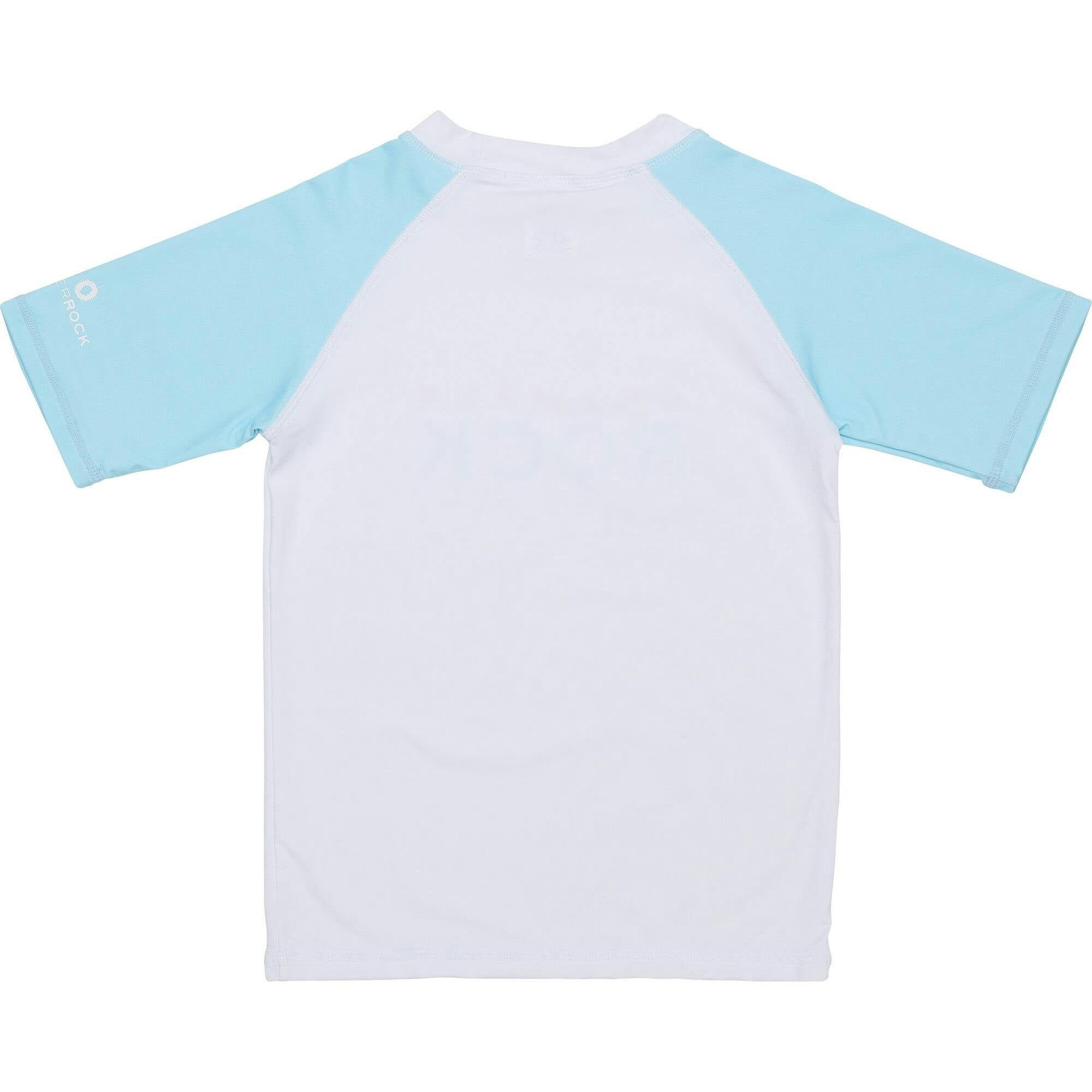 Light Blue Sleeve Sustainable SS Rash Top