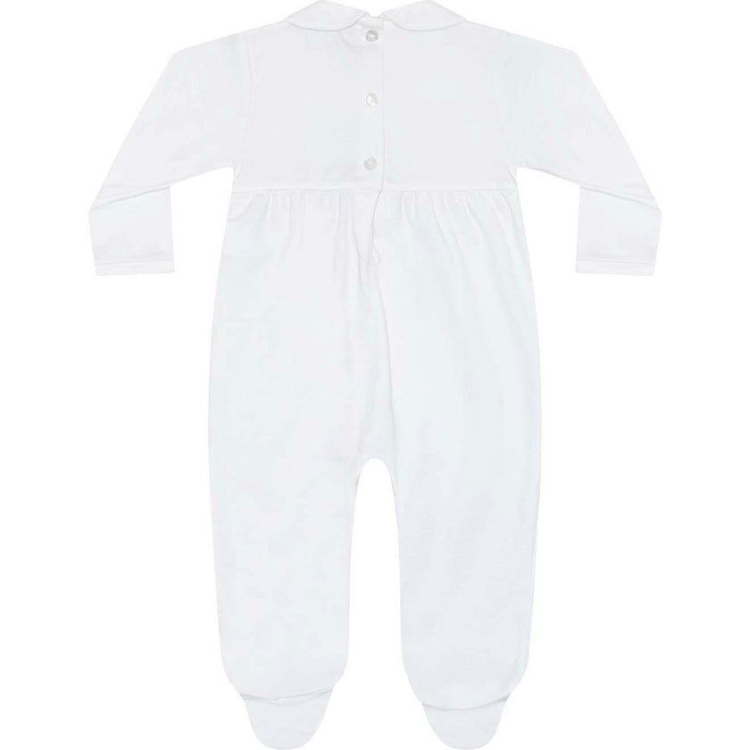 Signature Smocked Girls Footie