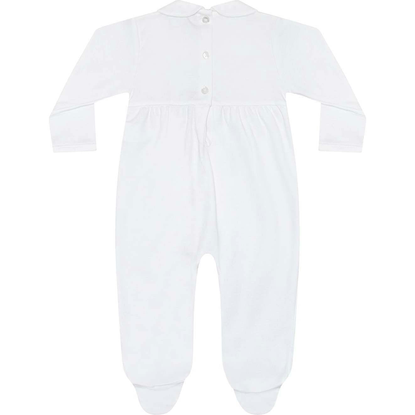 Signature Smocked Girls Footie