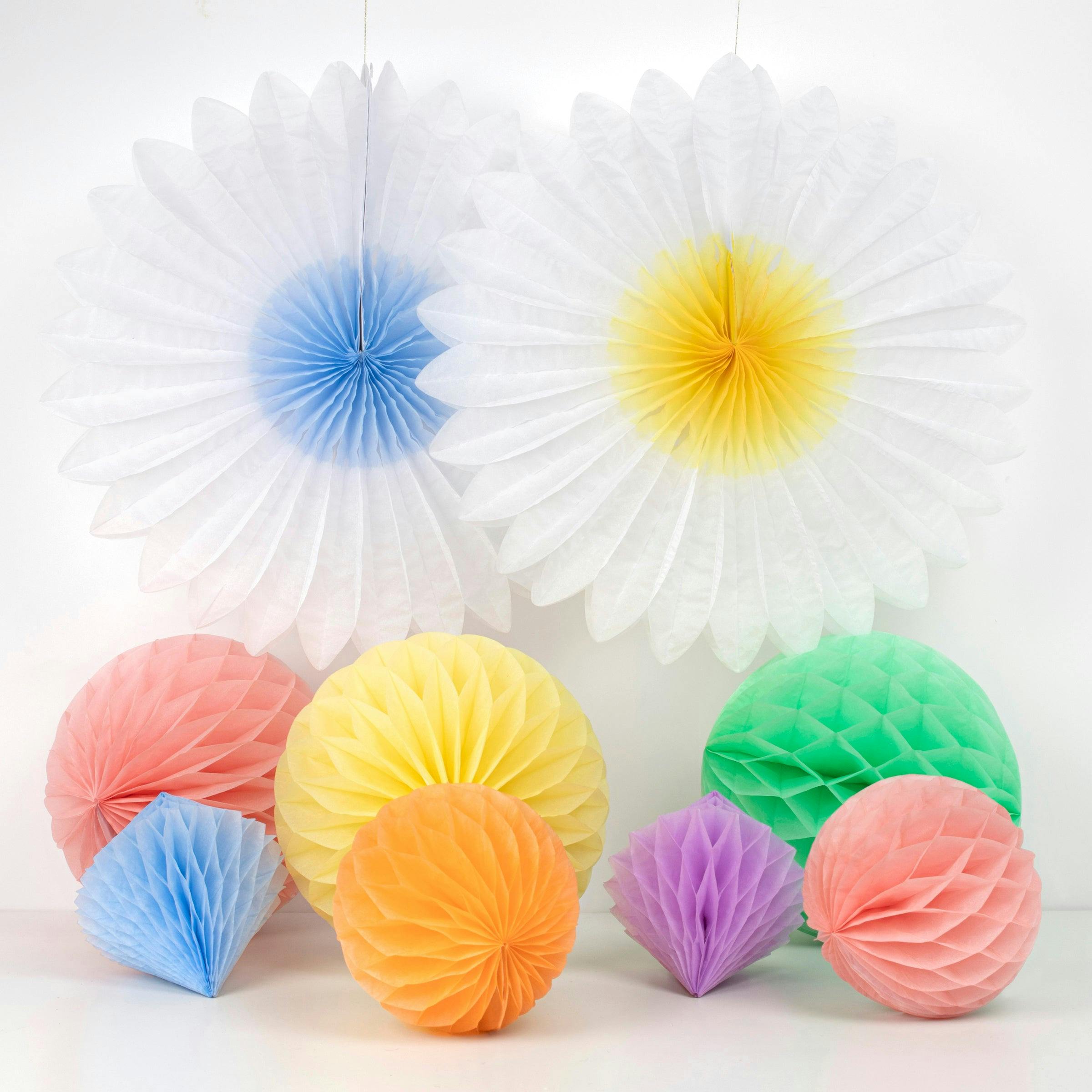 Pastel Honeycomb Decoration Kit