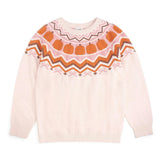 Pumpkin Fair Isle Women's Sweater