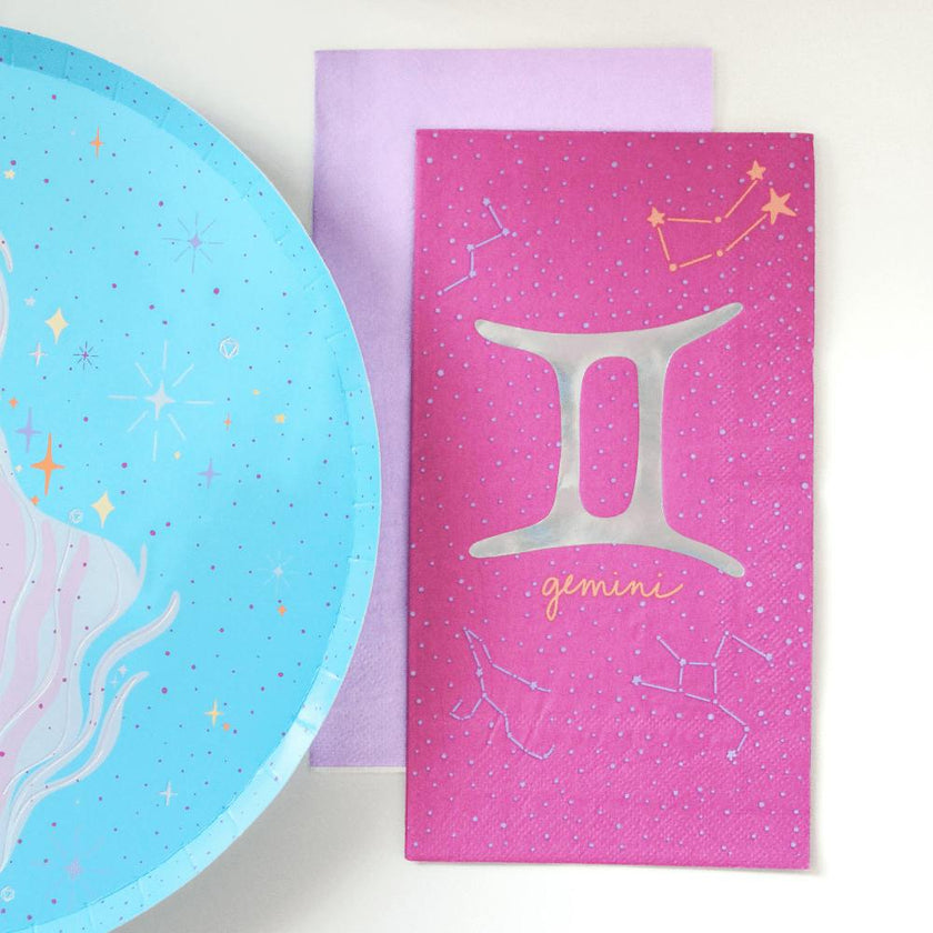 Zodiac Gemini Guest Napkins