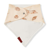 Seashells Bamboo Three-Layer Kerchief Bib