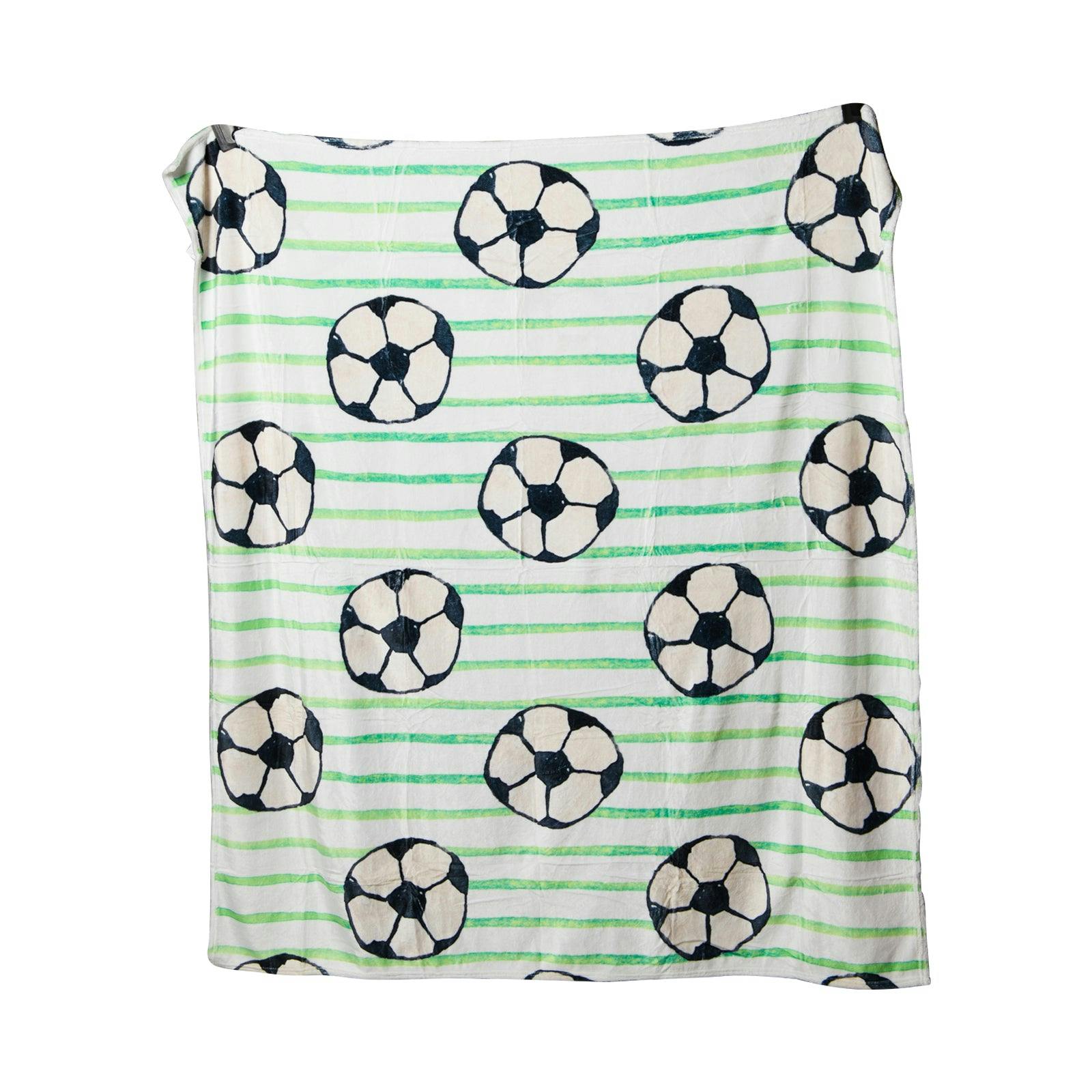 Soccer Minky Blanket